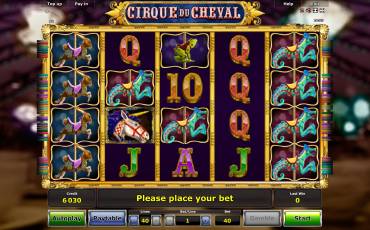 Cirque du Cheval slot online