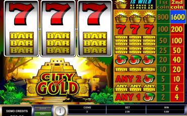 City of Gold slot online