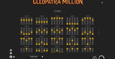 Cleopatra Million: Lines