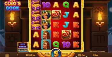 Cleo's Book: Slot machine