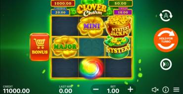 Clover Charm: Hit the Bonus: Slot machine