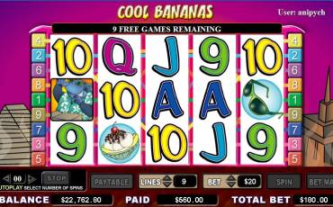 Cool Bananas slot online