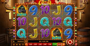 Corrida Romance Deluxe: Slot machine