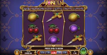 Count Jokula: Slot machine