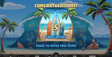 Cowabunga Dream Drop: Free spins