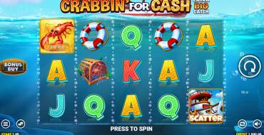 Crabbin' for Cash: Extra Big Catch Jackpot King: Slot machine