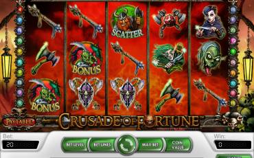 Crusade of Fortune slot online