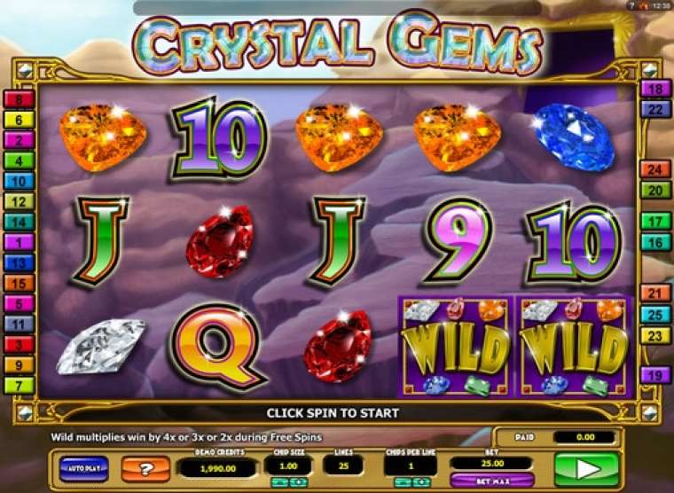 Play Crystal Gems slot