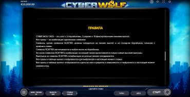 Cyber Wolf Dice: Rules