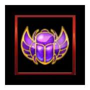 Scarab symbol in Rubies of Egypt slot