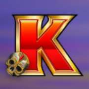 K symbol in Lightning Horseman slot