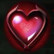 Hearts symbol in Blood Lust slot