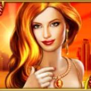 A girl symbol in Tropical Beauties Clover Chance slot