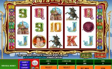 Days Of The Tsar slot online