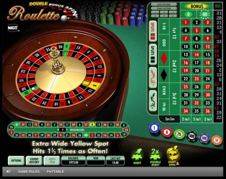 real roulette spins double zero