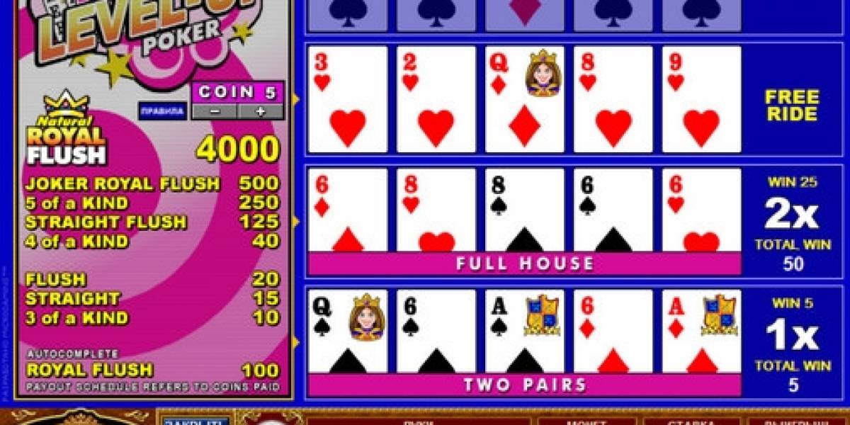 Double Joker Level-Up Poker online