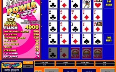 Double Joker Power Poker online