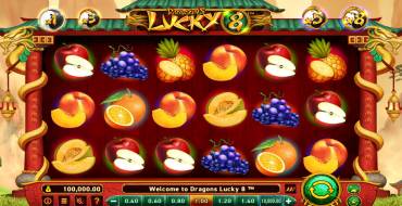 Dragons Lucky 8: Slot machine