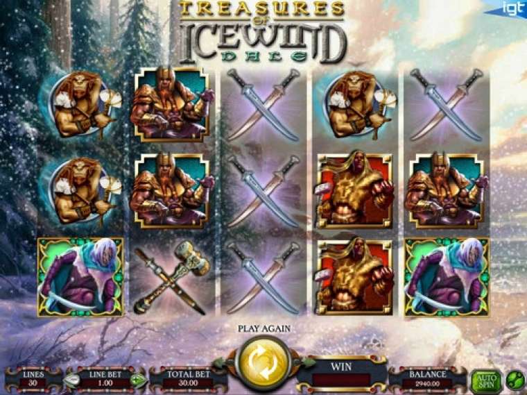 Play Dungeons & Dragons – Treasures of Icewind Dale slot