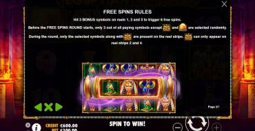 Egyptian Fortunes: Free Spins