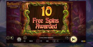 Enchanted: Forest of Fortune Hold&Win: Free spins and/or respins