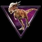 Diplodocus symbol in Jurassic World Raptor Riches slot