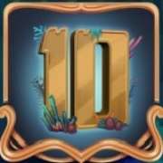 10 symbol in Poseidon Jackpot slot