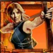 Lara Croft symbol in Lara Croft: Tomb of the Sun slot