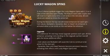 Fire in the Hole 2: Free spins and/or respins