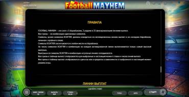 Football Mayhem: Rules