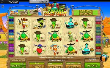 Freaky Wild West slot online