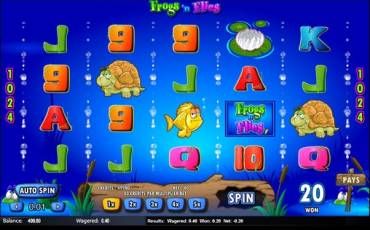 Frogs N’ Flies slot online