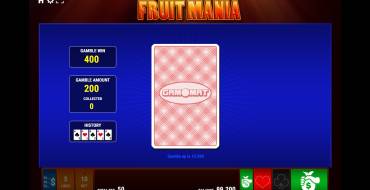 Fruit Mania: Bonus games