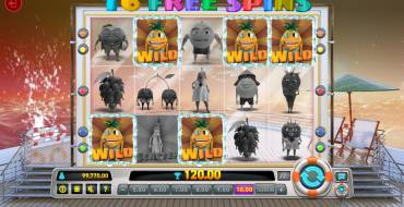 Fruits Go Bananas: Free spins