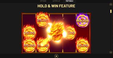 Fury Dragon — Hold&Win: Bonus games