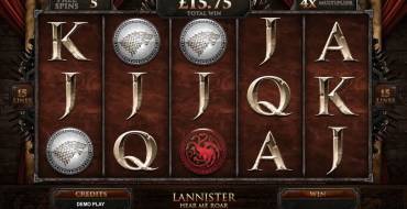 Game of Thrones: Free Spins