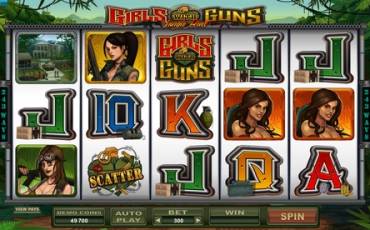 Girls with Guns: Jungle Heat slot online