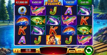 Go High Gone Fishing: Slot machine