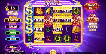 Gold Blitz Extreme: Slot machine