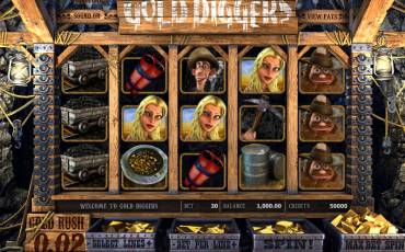 Gold Diggers slot online