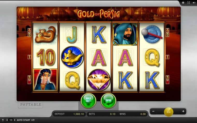 Play Gold of Persia slot
