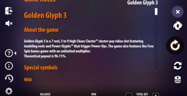 Golden Glyph 3: Rules