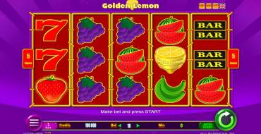 Golden Lemon: Slot machine