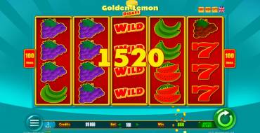 Golden Lemon Deluxe: Winnings