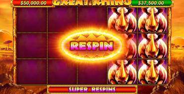 Great Rhino: Re-spins