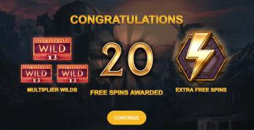 Griffin's Quest: Free spins