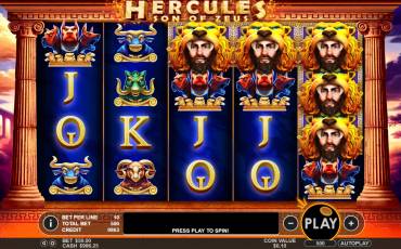 Hercules Son of Zeus slot online