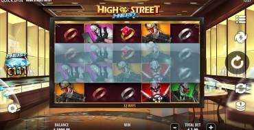 High Street Heist: Interface