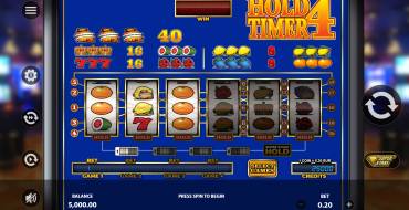 Hold4Timer: Slot machine