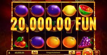 Hot Slot 777 Rubies: Winnings